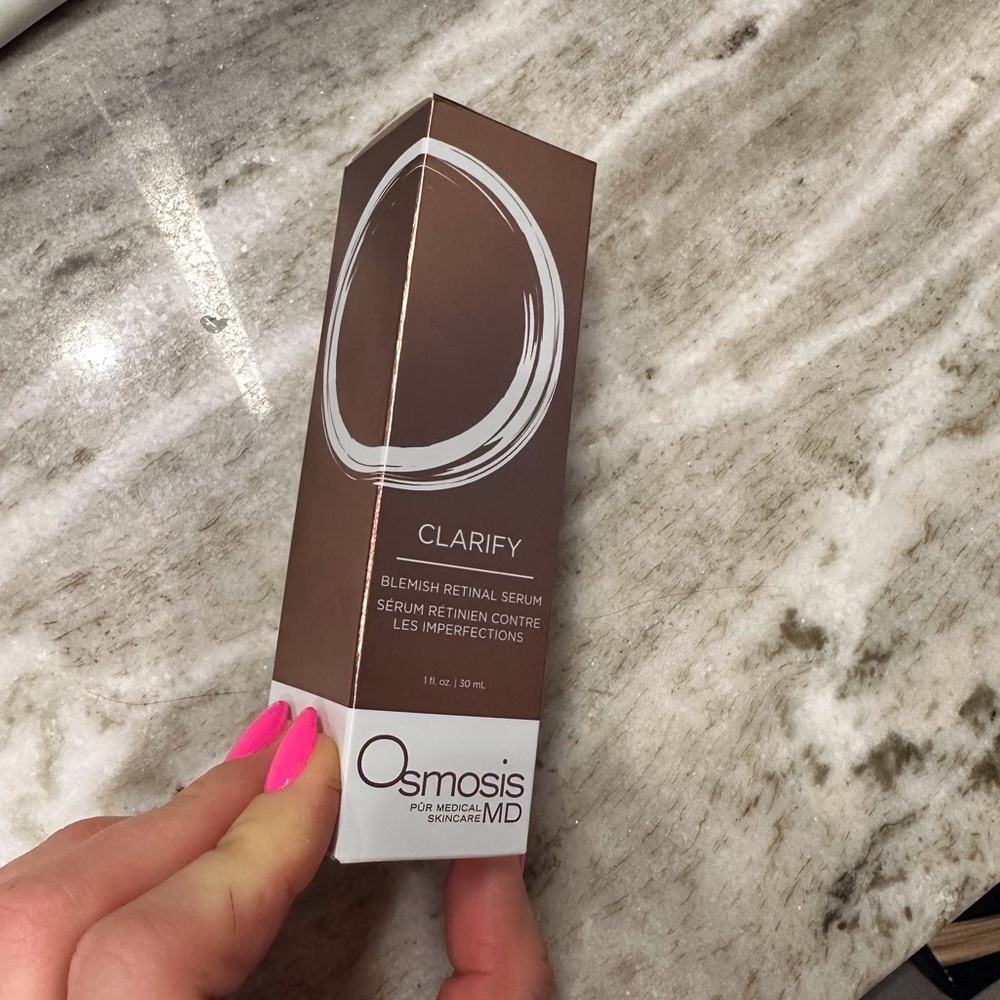 Osmosis clarify retinal serum